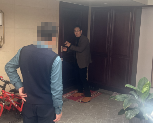 潍坊风水大师王易明受邀到烟台某别墅风水堪舆指导案例